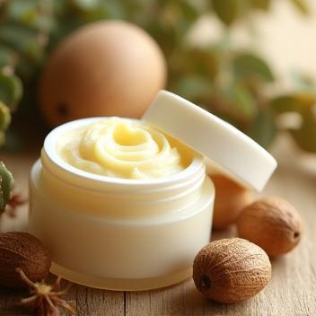 Handbalsam aus Bio-Ölen und Shea-Butter